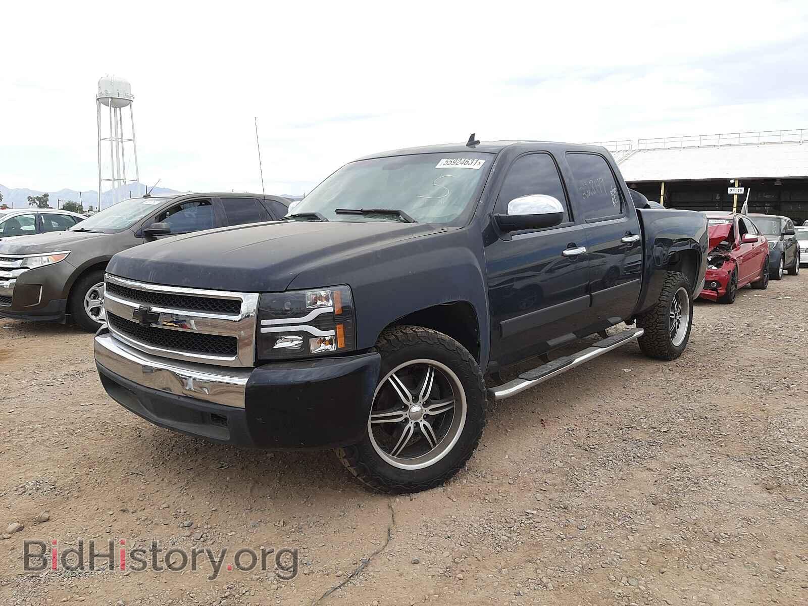 2007 CHEVROLET SILVERADO - VIN: 3GCEC13C37G553496 - Фото 2