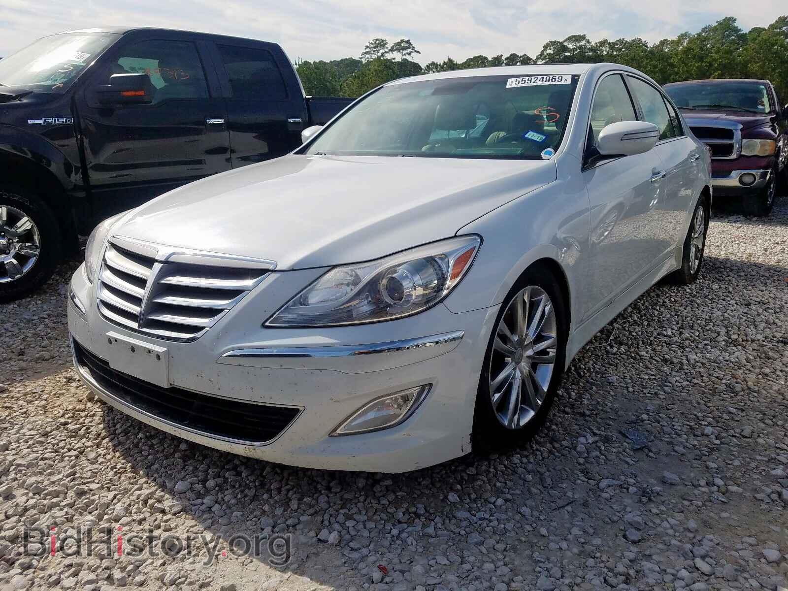 2012 HYUNDAI GENESIS - VIN: KMHGC4DD3CU186250 - Фото 2
