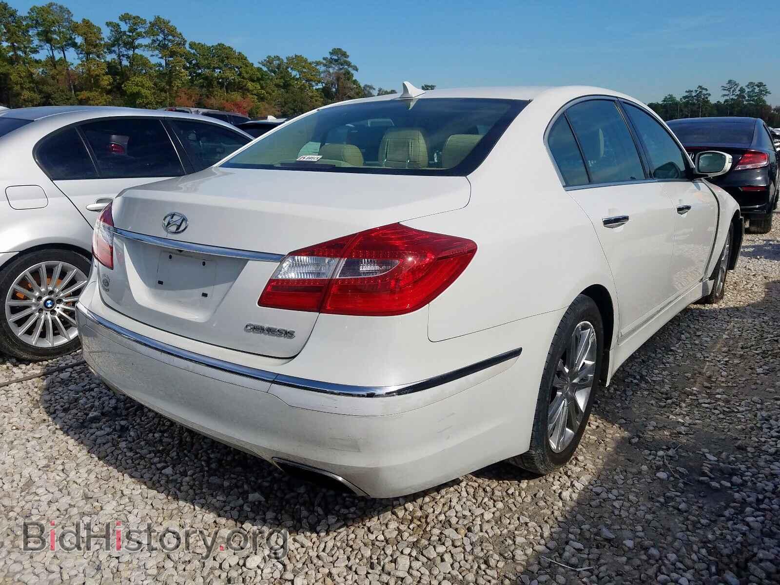 2012 HYUNDAI GENESIS - VIN: KMHGC4DD3CU186250 - Фото 4