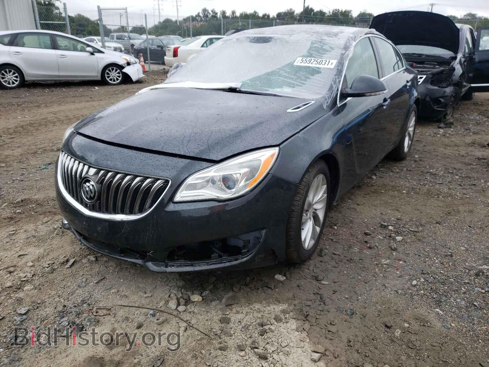 2014 BUICK REGAL - VIN: 2G4GN5EX7E9307807 - Фото 2