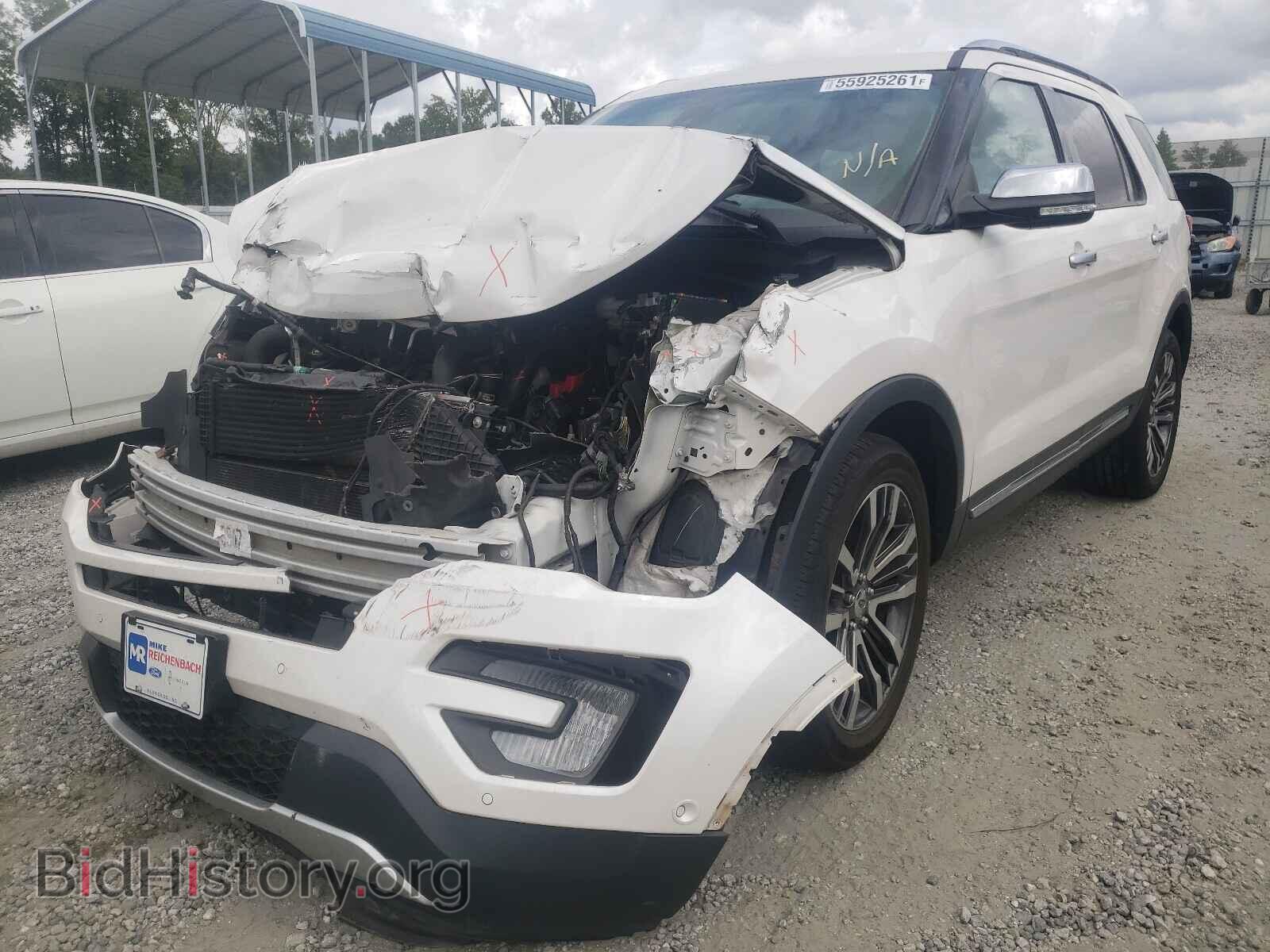 2016 FORD EXPLORER - VIN: 1FM5K8HT3GGD09875 - Фото 2