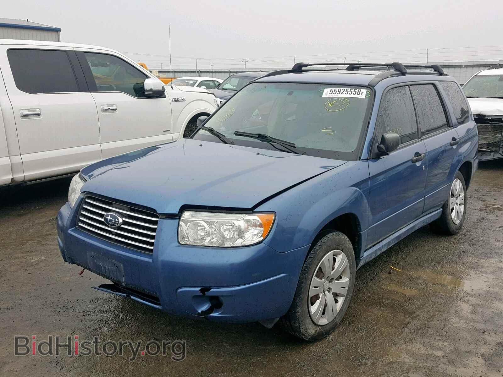 2008 SUBARU FORESTER - VIN: JF1SG636X8H700537 - Фото 2