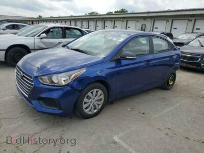 2020 Hyundai ACCENT SE, blue — VIN 3KPC24A65LE126562, Copart
