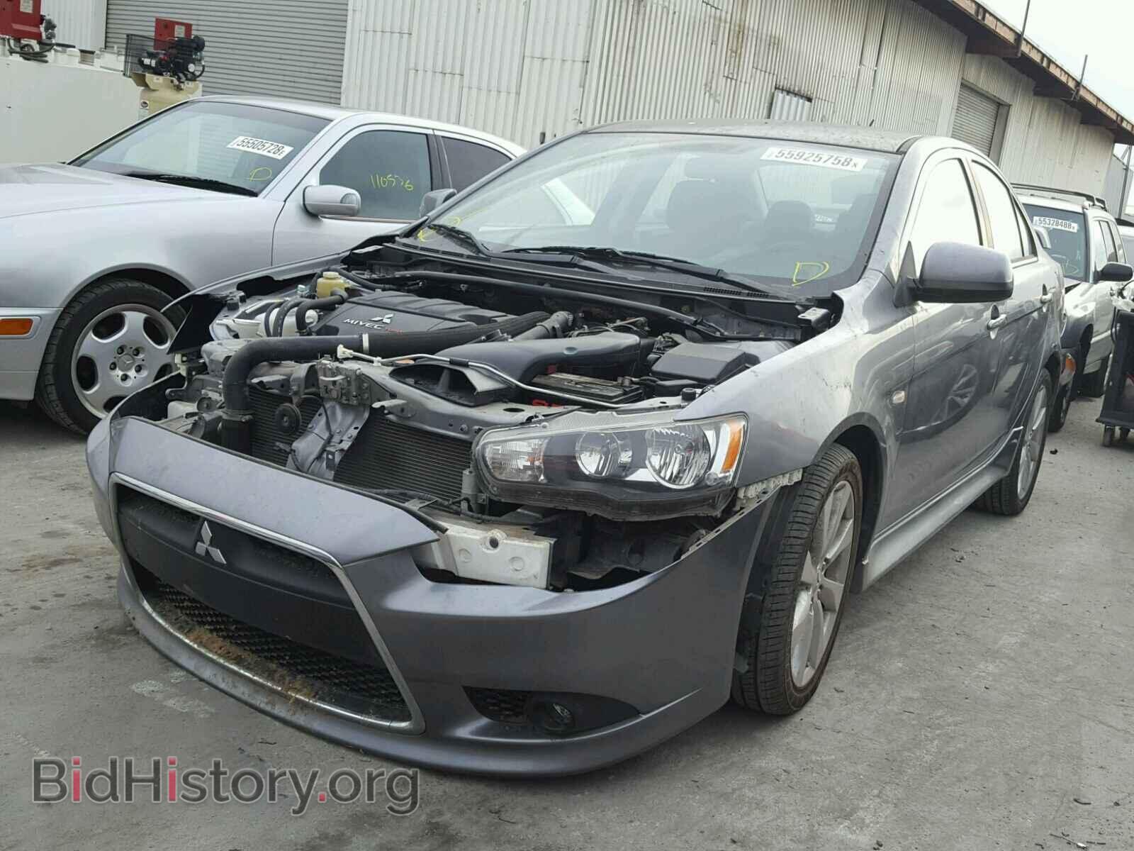 2013 MITSUBISHI LANCER - VIN: JA32V6FV6DU010545 - Фото 2