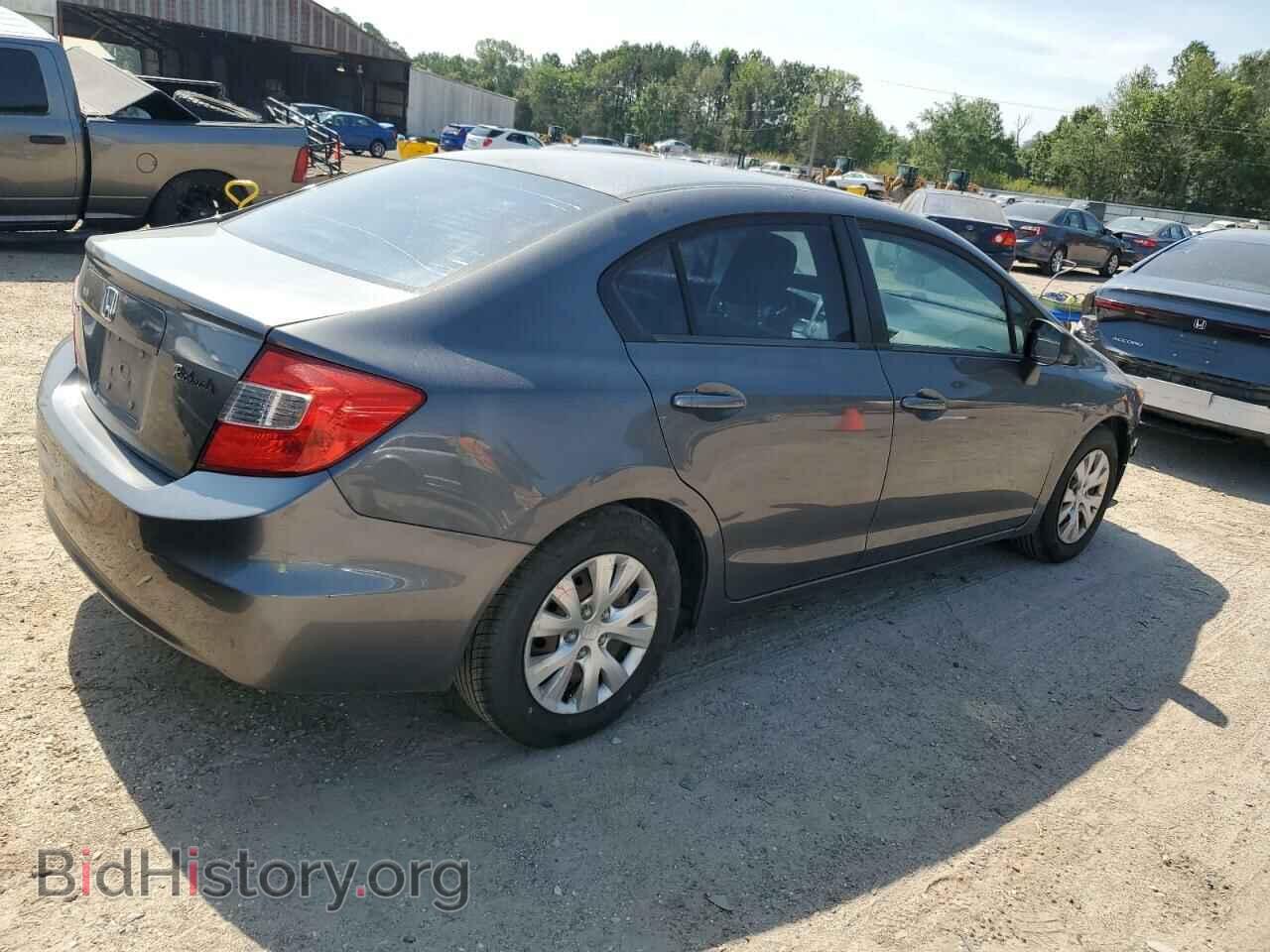2012 HONDA CIVIC - VIN: 2HGFB2F54CH330745 - Фото 3