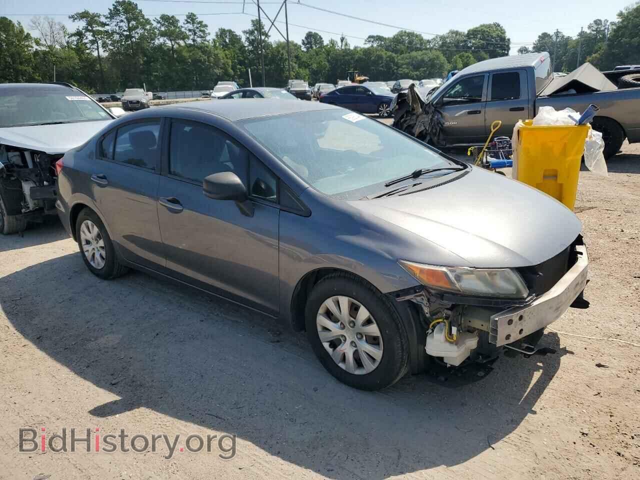 2012 HONDA CIVIC - VIN: 2HGFB2F54CH330745 - Фото 4