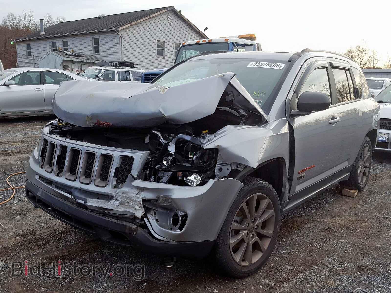 2017 JEEP COMPASS SP - VIN: 1C4NJDBB1HD173605 - Фото 2