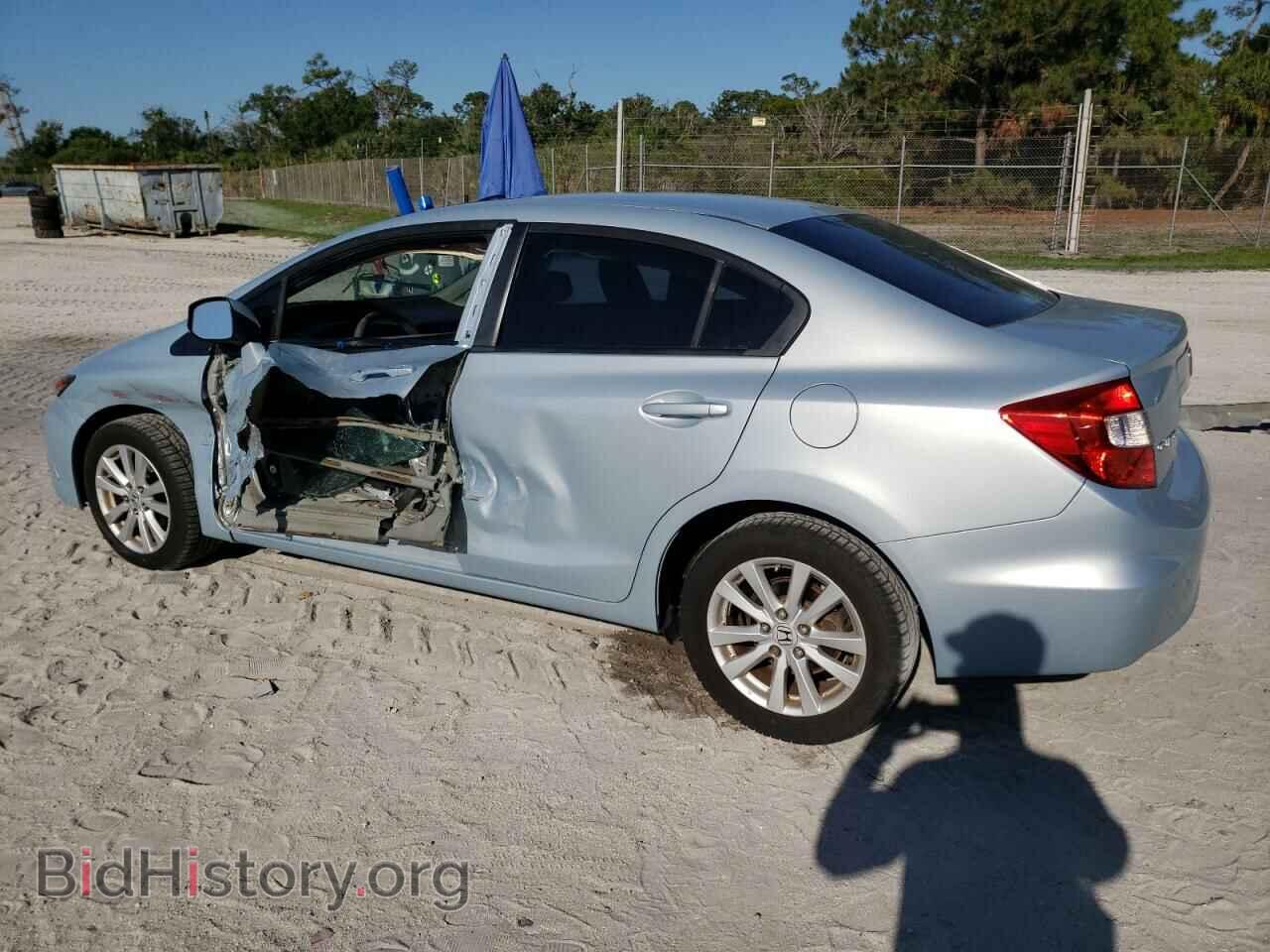 2012 HONDA CIVIC - VIN: 19XFB2F96CE033649 - Фото 2