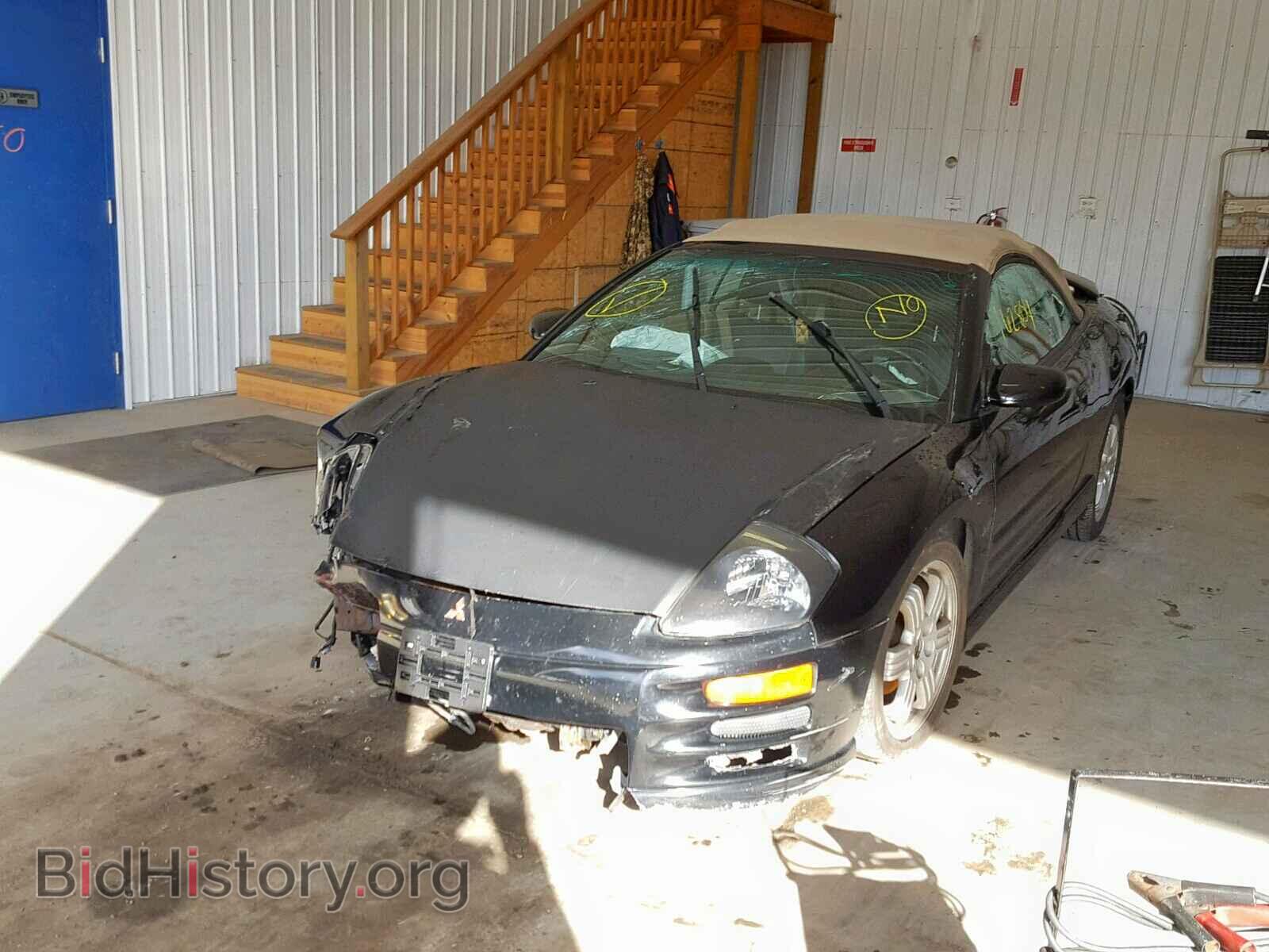 2001 MITSUBISHI ECLIPSE - VIN: 4A3AE55H01E002236 - Photo 2