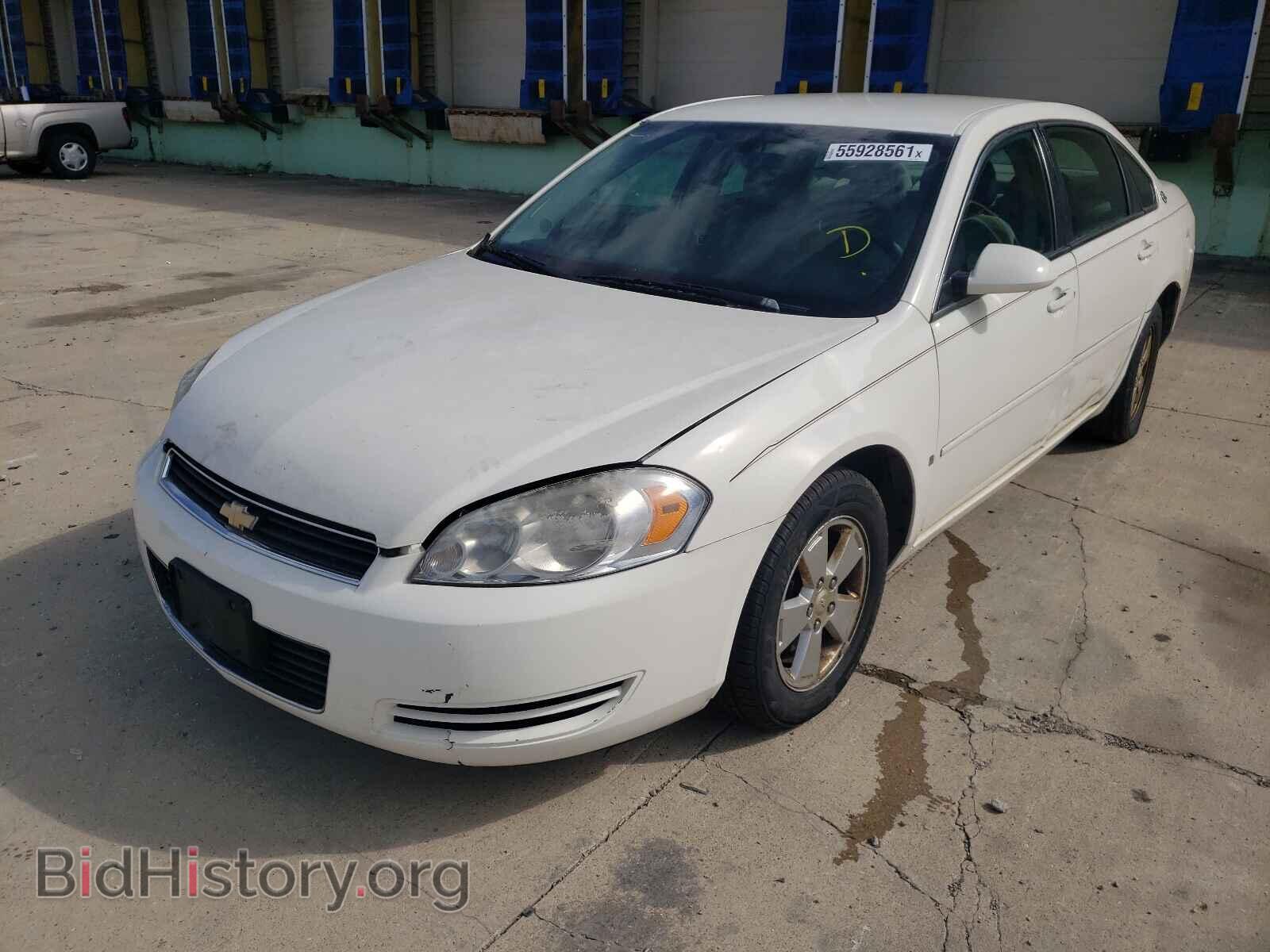 2007 CHEVROLET IMPALA - VIN: 2G1WT55K479112950 - Фото 2