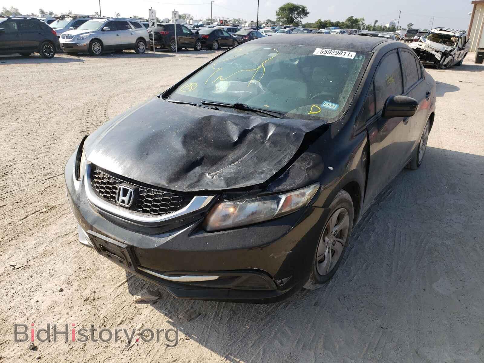 2014 HONDA CIVIC - VIN: 19XFB2F5XEE035114 - Фото 2