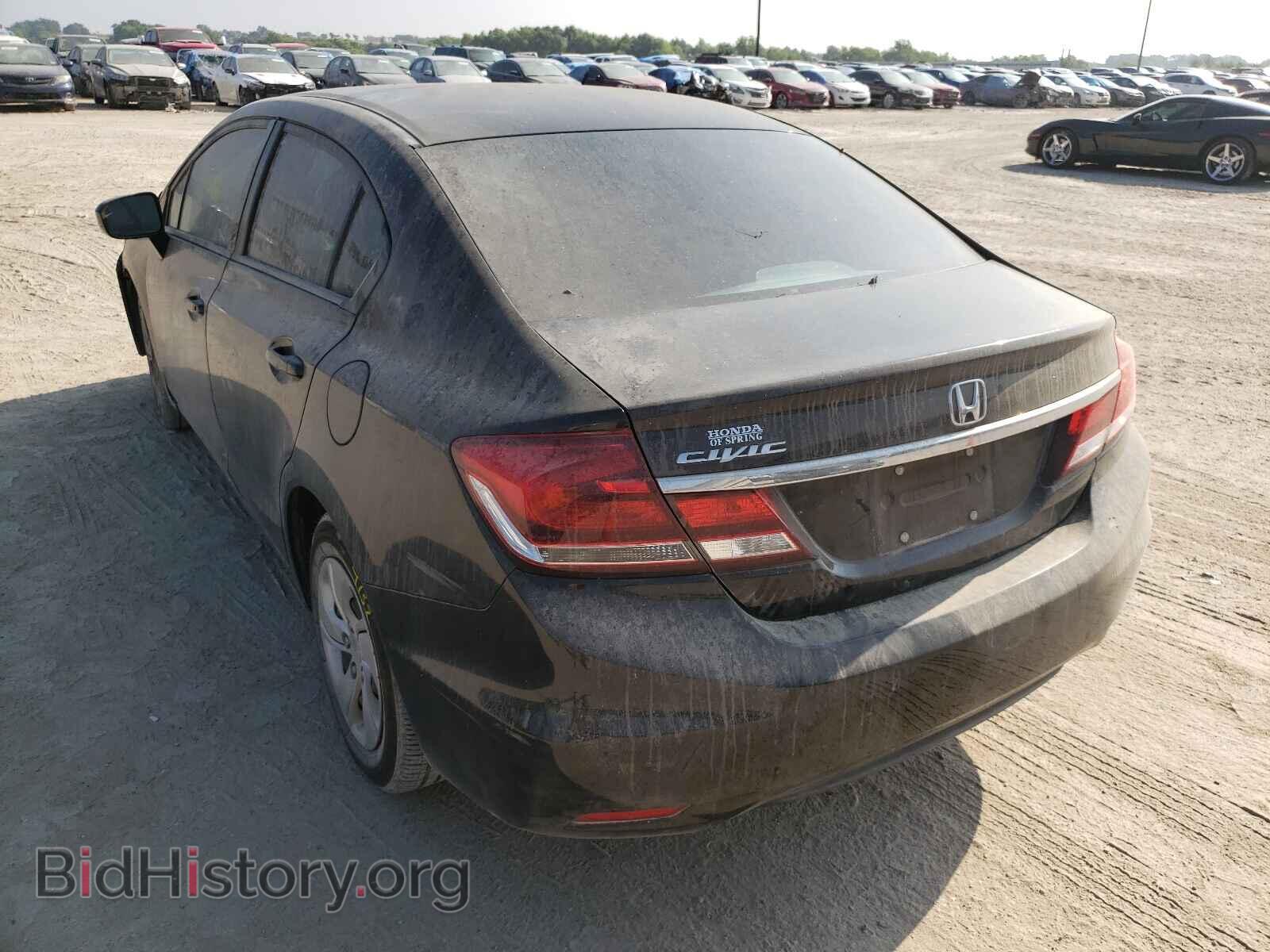 2014 HONDA CIVIC - VIN: 19XFB2F5XEE035114 - Фото 3