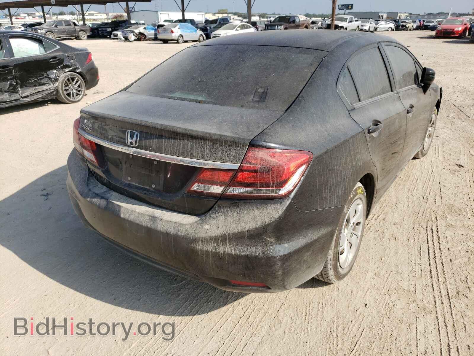 2014 HONDA CIVIC - VIN: 19XFB2F5XEE035114 - Фото 4