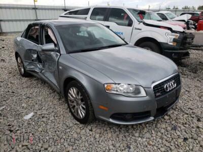 2008 Audi A4 A4 2.0T QU, silver — VIN WAUDF78E78A136640, Copart