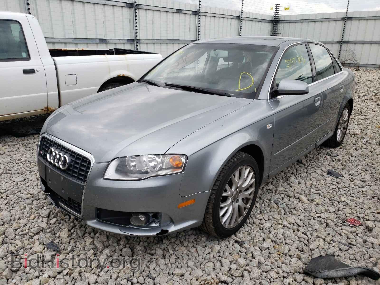 2008 AUDI A4 - VIN: WAUDF78E78A136640 - Фото 2
