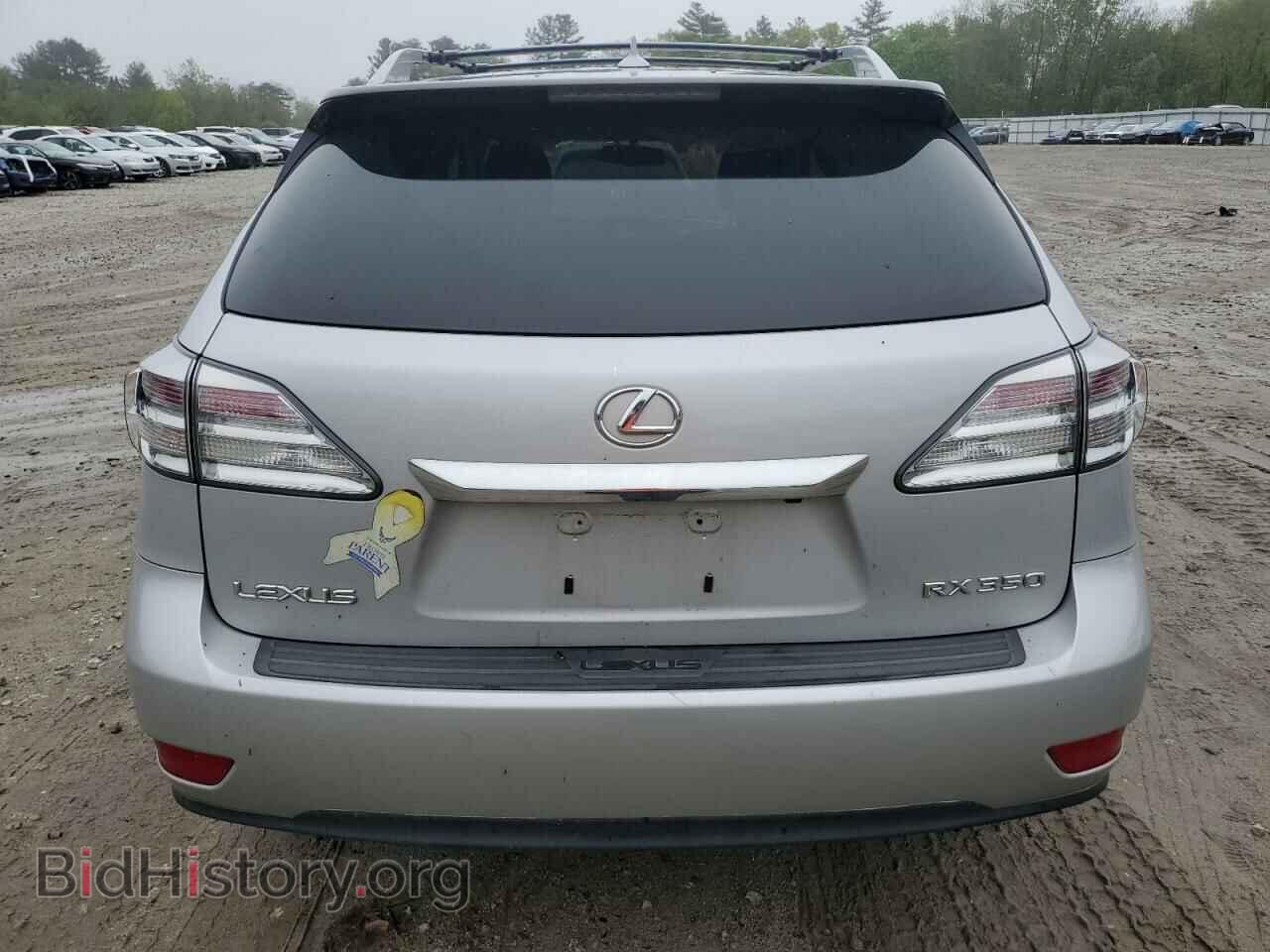 2010 LEXUS RX350 - VIN: 2T2BK1BA4AC053897 - Фото 6