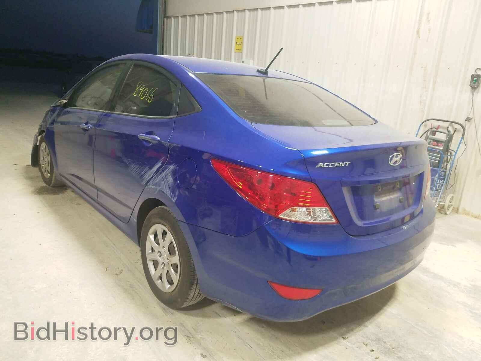 2014 HYUNDAI ACCENT - VIN: KMHCT4AEXEU710959 - Фото 3