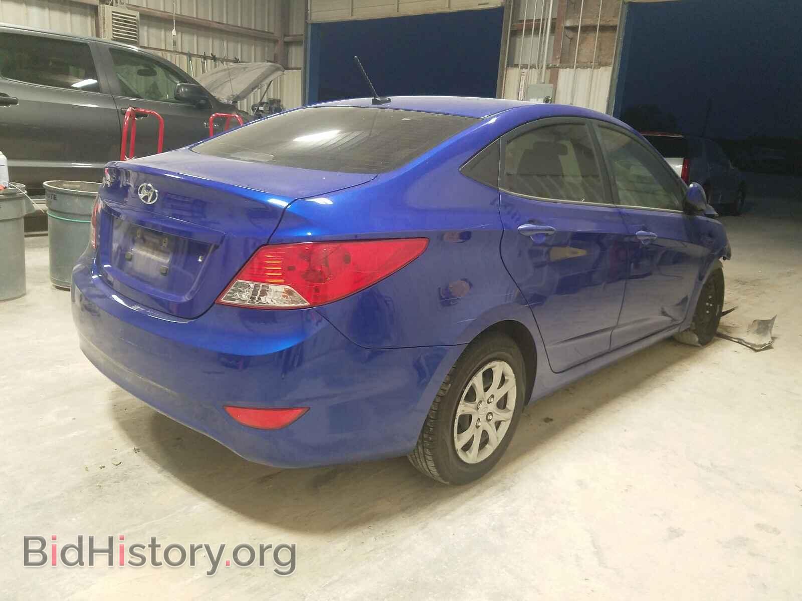2014 HYUNDAI ACCENT - VIN: KMHCT4AEXEU710959 - Фото 4
