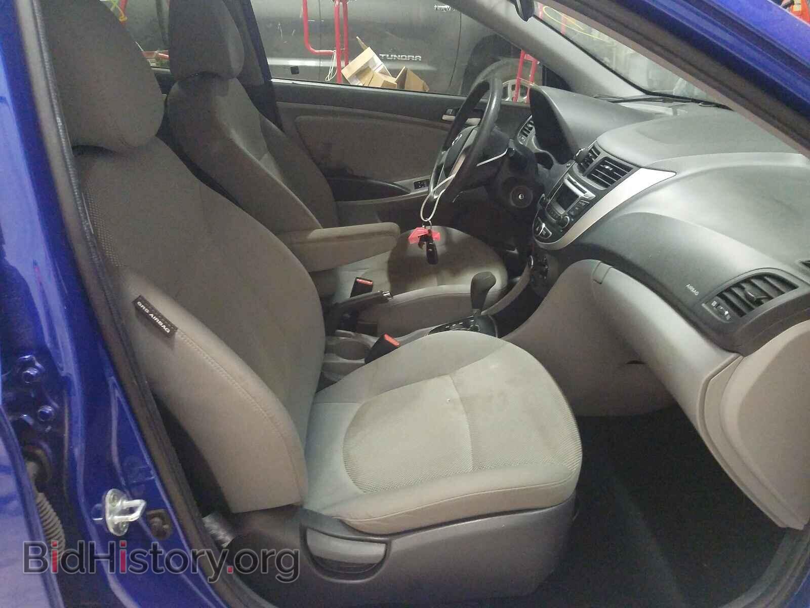 2014 HYUNDAI ACCENT - VIN: KMHCT4AEXEU710959 - Фото 5