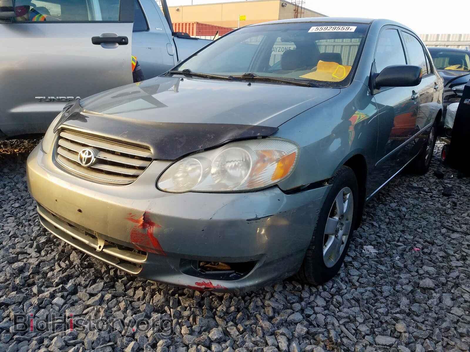 2003 TOYOTA COROLLA - VIN: 2T1BR32E23C747344 - Фото 2