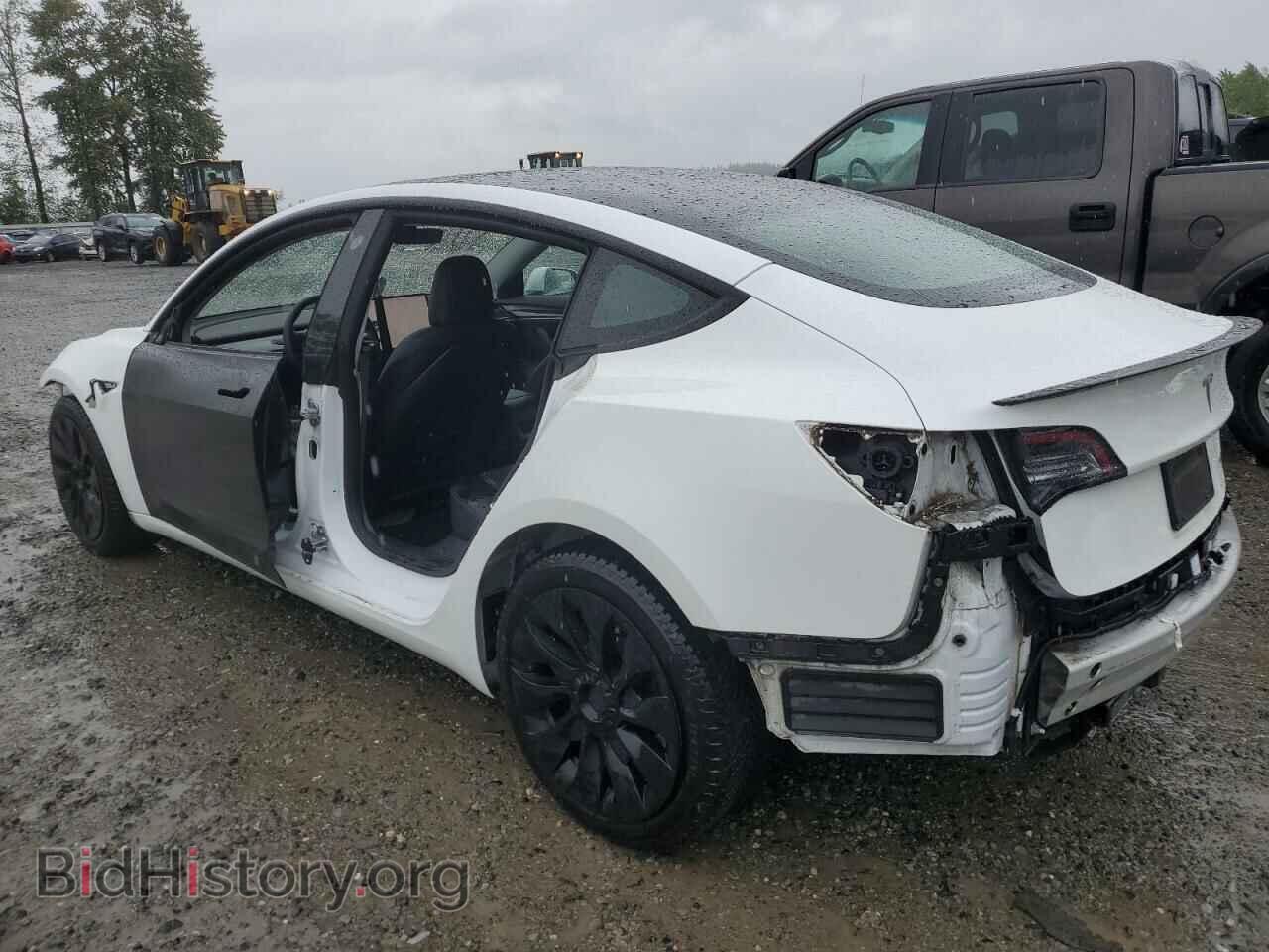 2022 TESLA MODEL 3 - VIN: 5YJ3E1EB1NF163005 - Фото 2