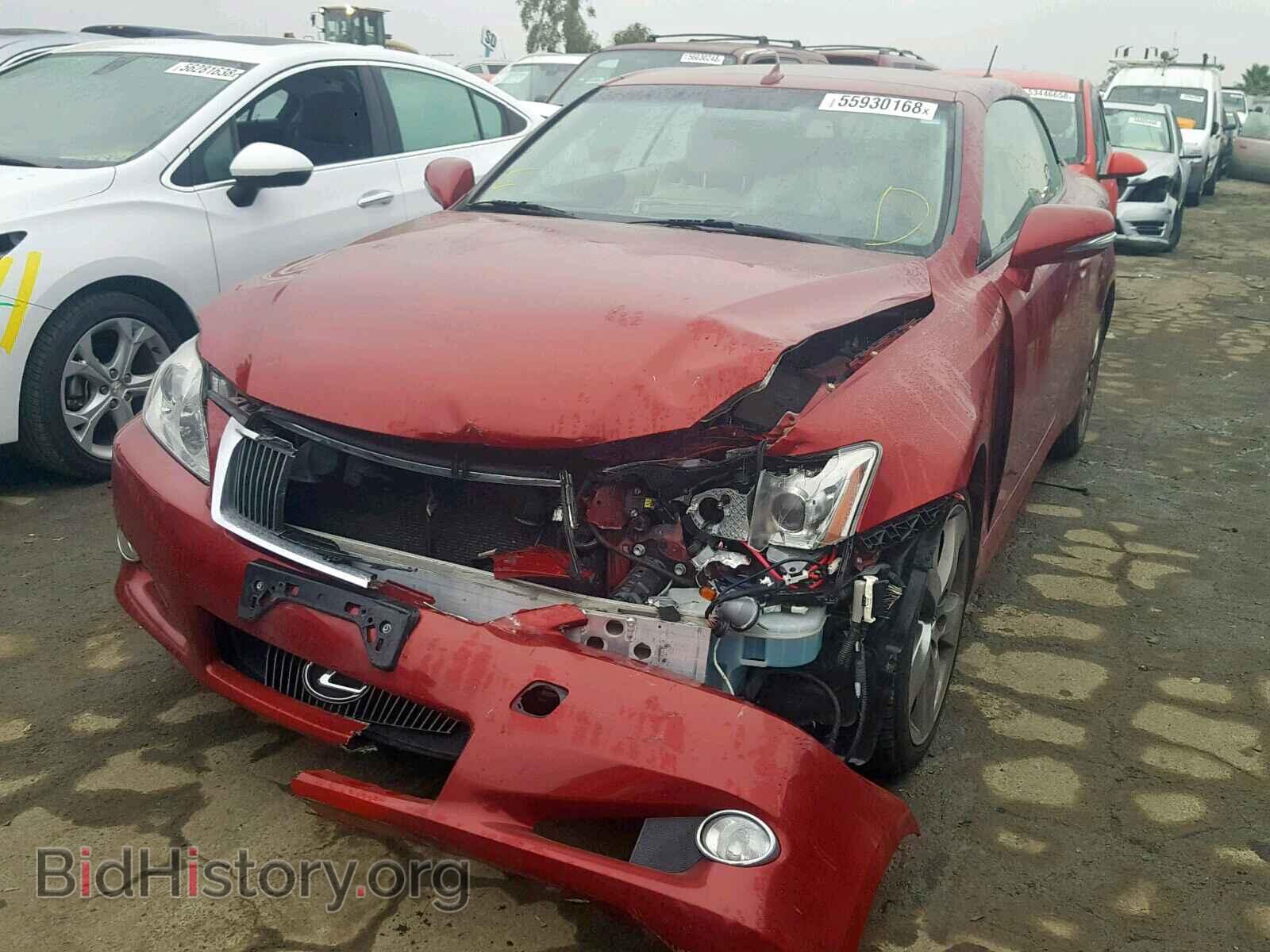 2010 LEXUS IS - VIN: JTHFE2C22A2504297 - Photo 2