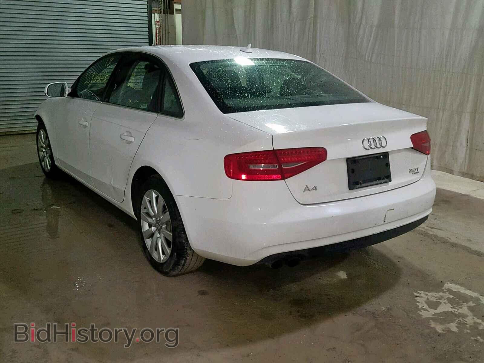 2013 AUDI A4 - VIN: WAUBFAFL1DA171500 - Фото 3