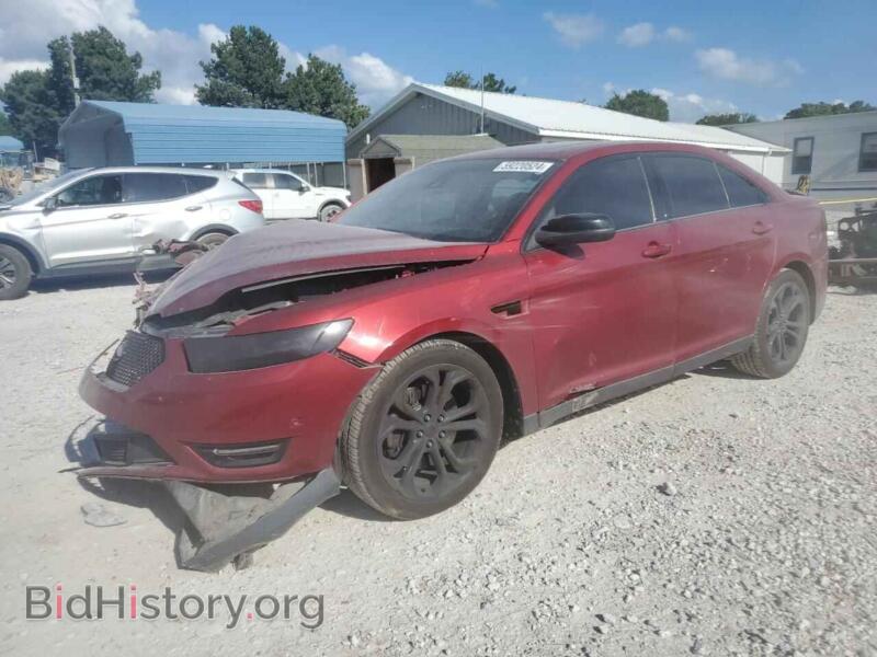 2013 Ford TAURUS SHO (VIN 1FAHP2KT7DG145802) — photo 1 of 14, Copart, damage: front end