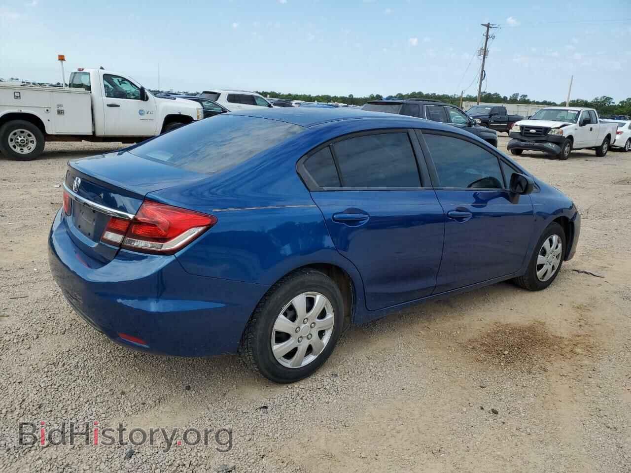 2014 HONDA CIVIC - VIN: 19XFB2F56EE006452 - Фото 3