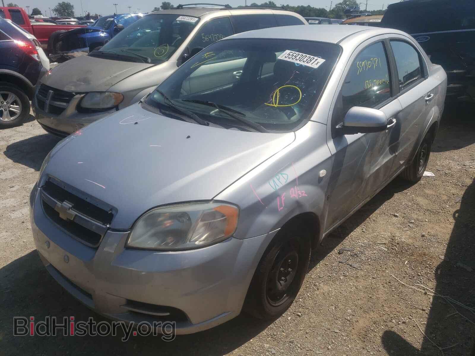 2008 CHEVROLET AVEO - VIN: KL1TD56678B044689 - Фото 2