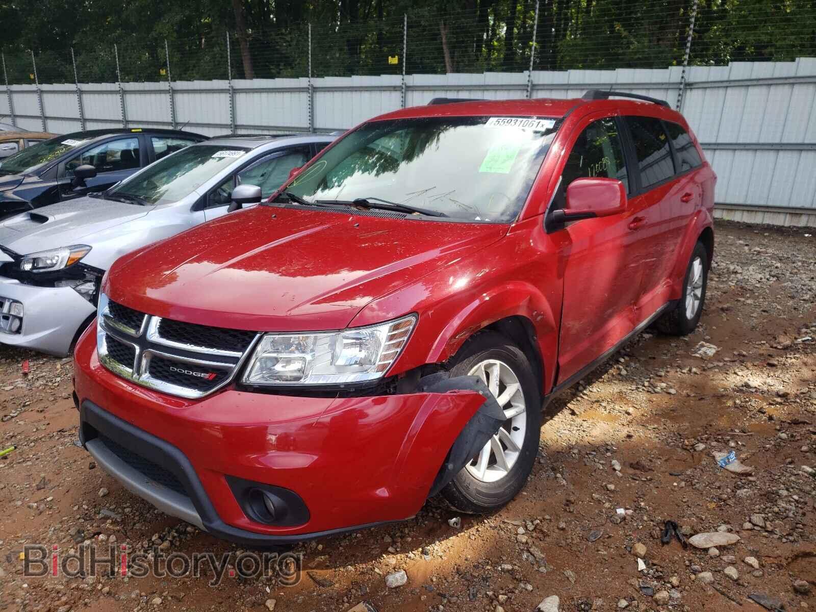 2014 DODGE JOURNEY - VIN: 3C4PDCBG6ET313532 - Фото 2
