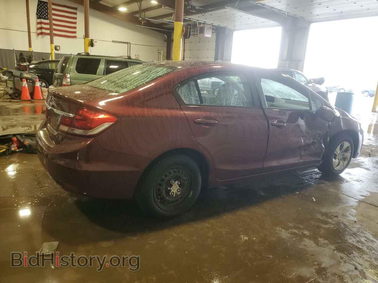 2013 HONDA CIVIC - VIN: 2HGFB2F58DH570852 - Фото 3