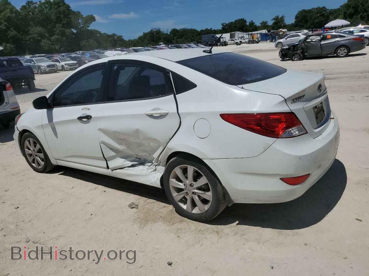 2012 HYUNDAI ACCENT - VIN: KMHCU4AEXCU226638 - Фото 2