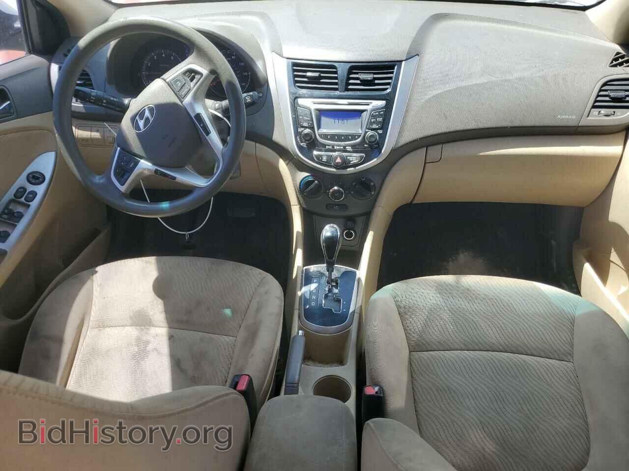 2012 HYUNDAI ACCENT - VIN: KMHCU4AEXCU226638 - Фото 8