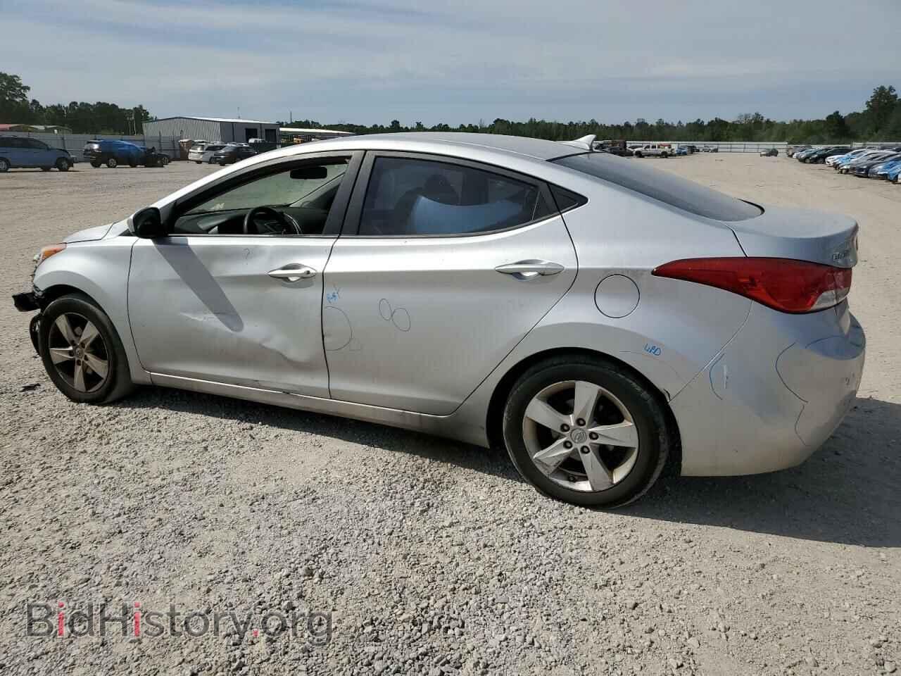 2012 HYUNDAI ELANTRA - VIN: KMHDH4AEXCU417002 - Фото 2