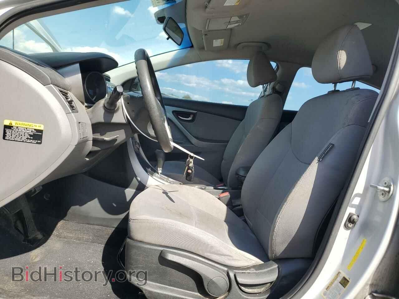 2012 HYUNDAI ELANTRA - VIN: KMHDH4AEXCU417002 - Фото 7