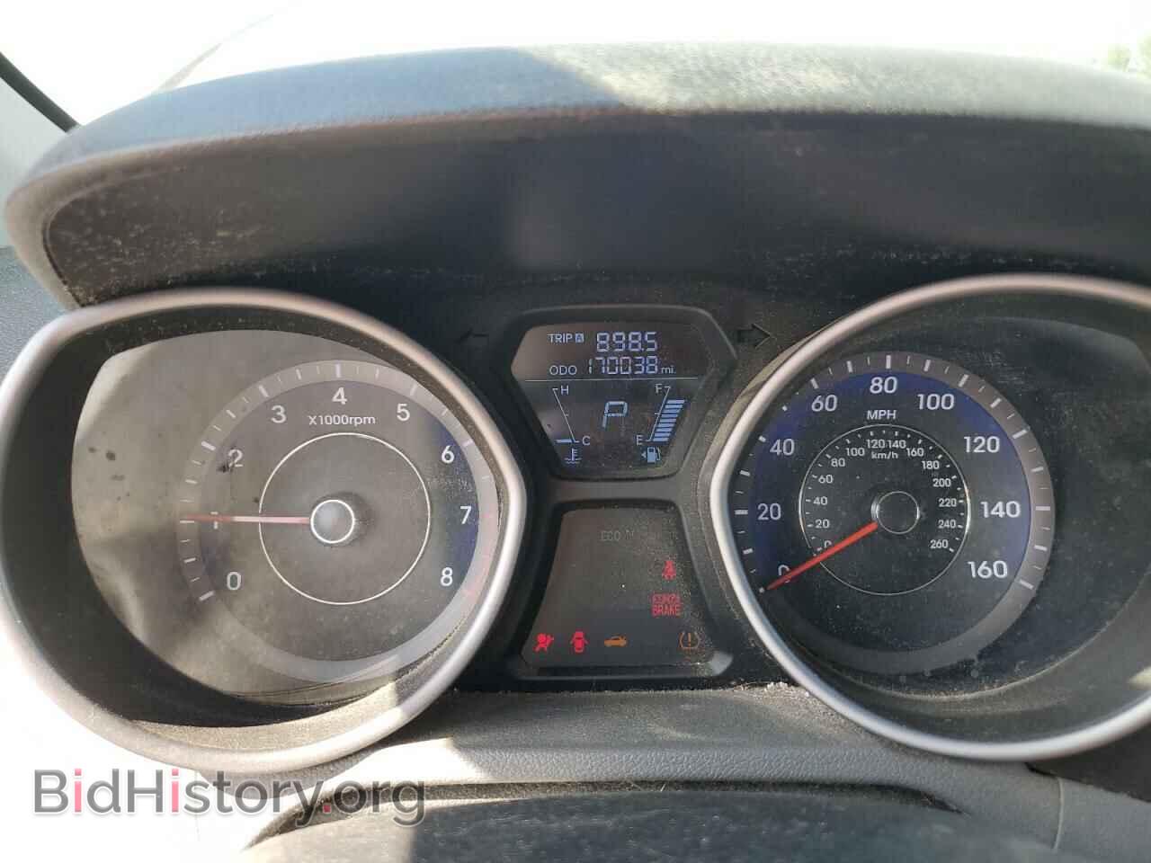 2012 HYUNDAI ELANTRA - VIN: KMHDH4AEXCU417002 - Фото 9