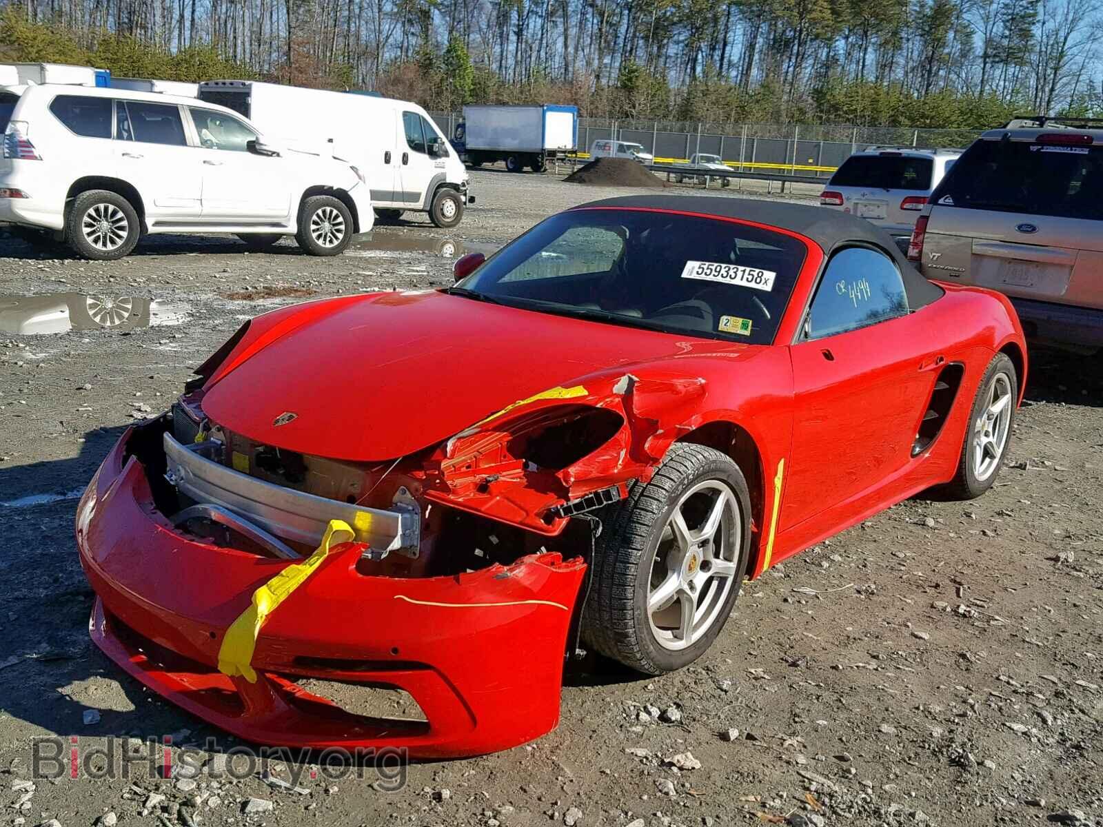 2018 PORSCHE BOXSTER - VIN: WP0CA2A87JS210384 - Photo 2
