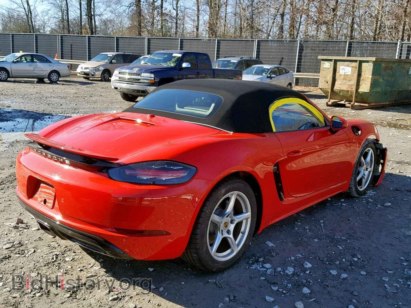 2018 PORSCHE BOXSTER - VIN: WP0CA2A87JS210384 - Photo 4
