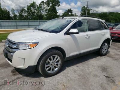 2013 Ford EDGE Limited, белый — VIN 2FMDK4KC5DBE33663, Copart