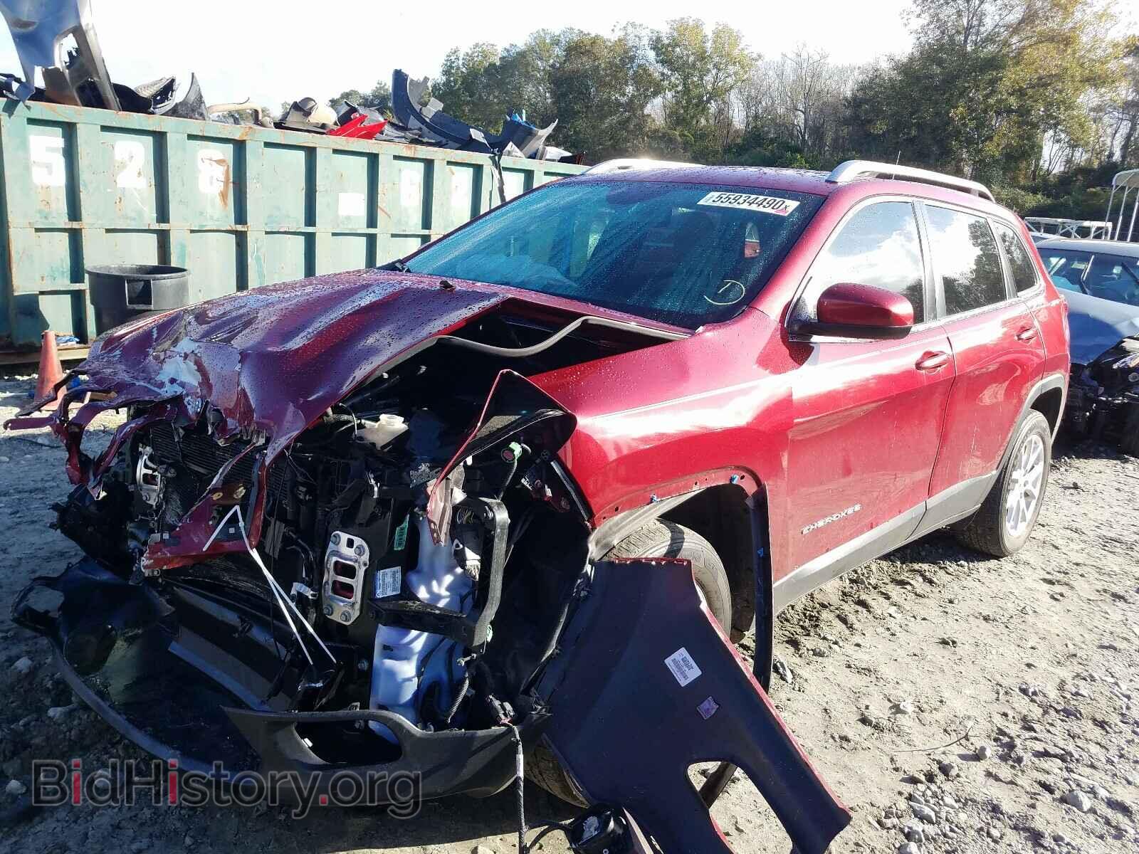 2016 JEEP CHEROKEE - VIN: 1C4PJLCS4GW136293 - Фото 2