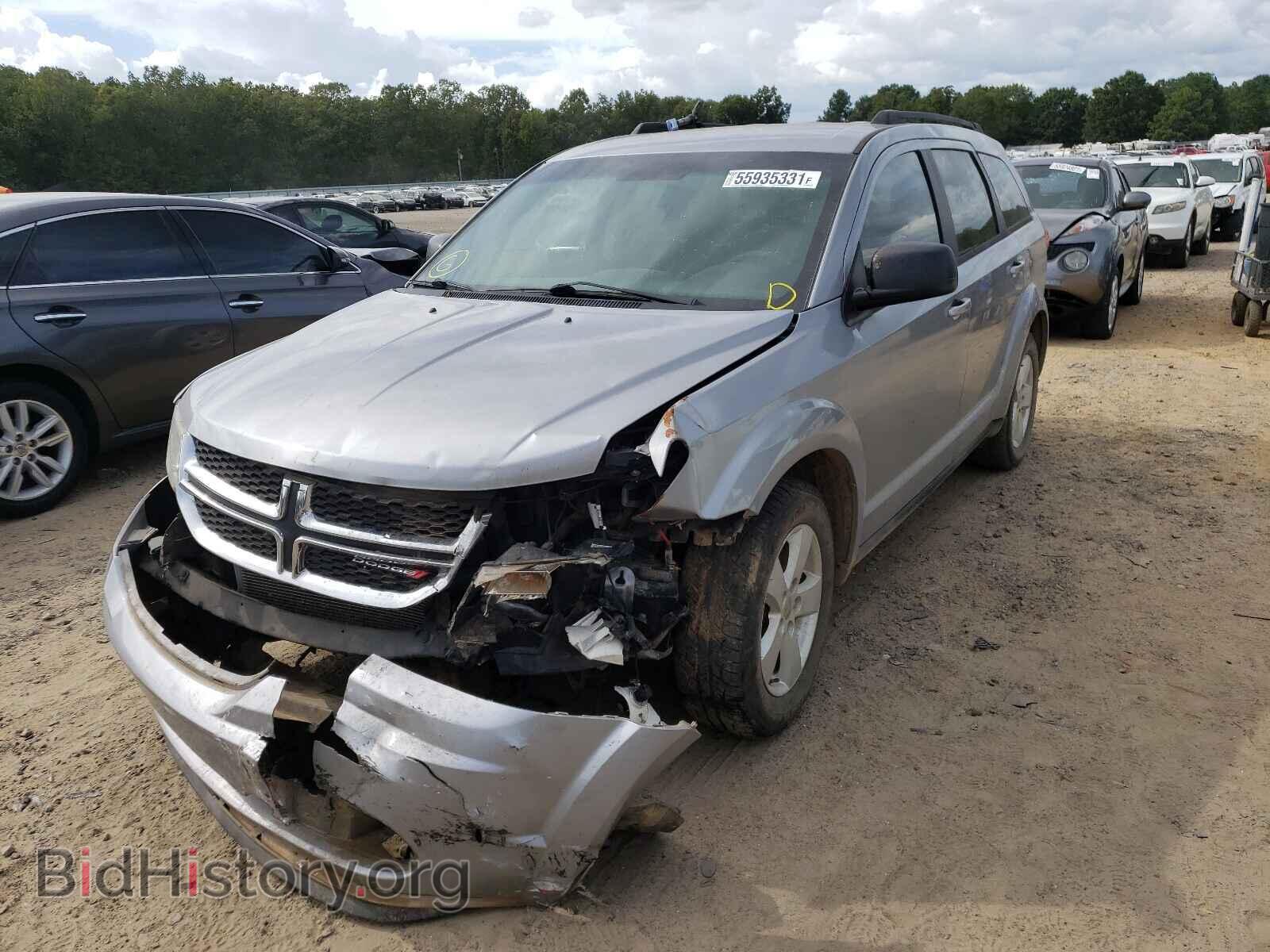 2015 DODGE JOURNEY - VIN: 3C4PDCAB8FT577844 - Фото 2