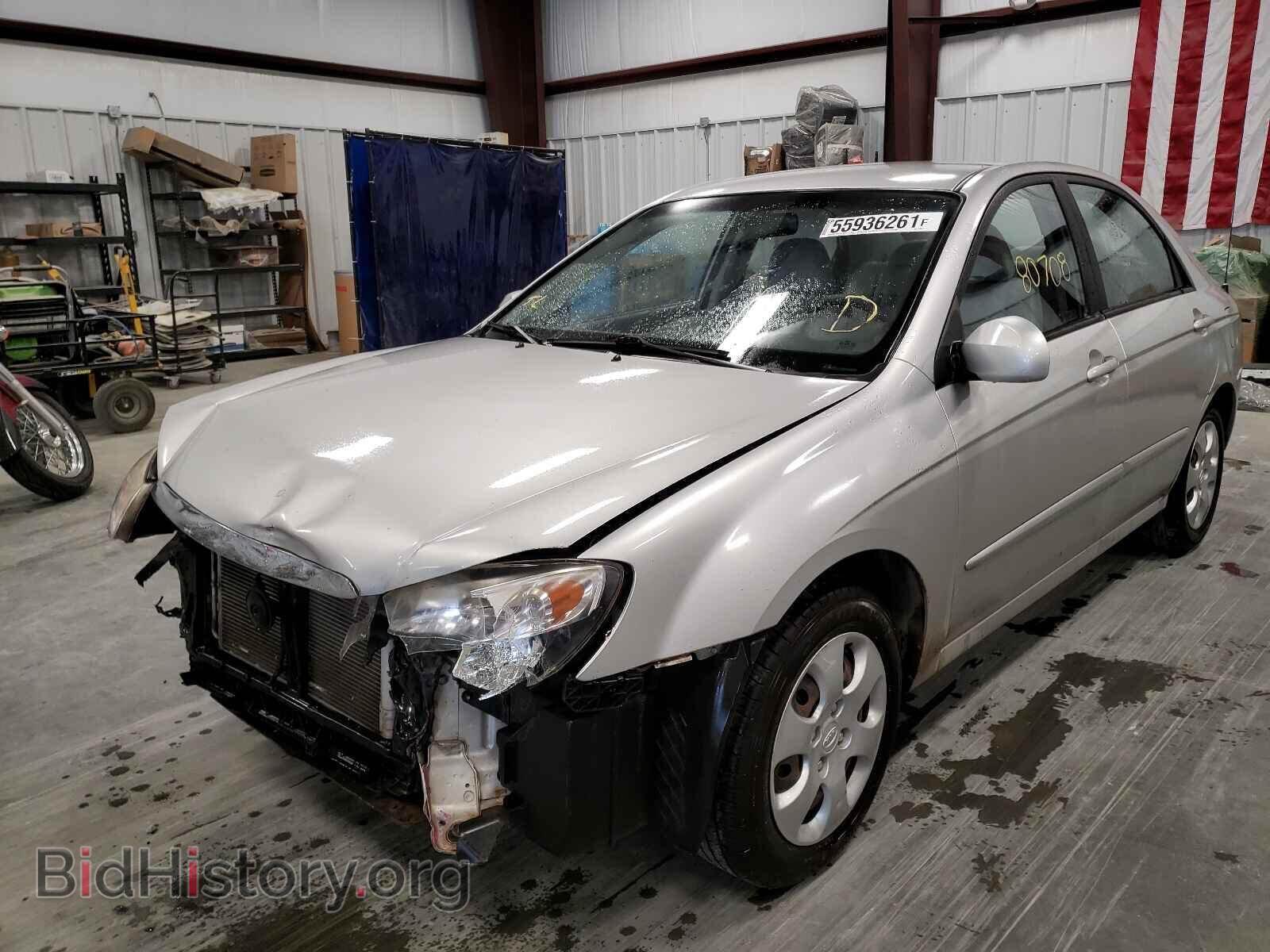 2008 KIA SPECTRA - VIN: KNAFE121685500943 - Фото 2