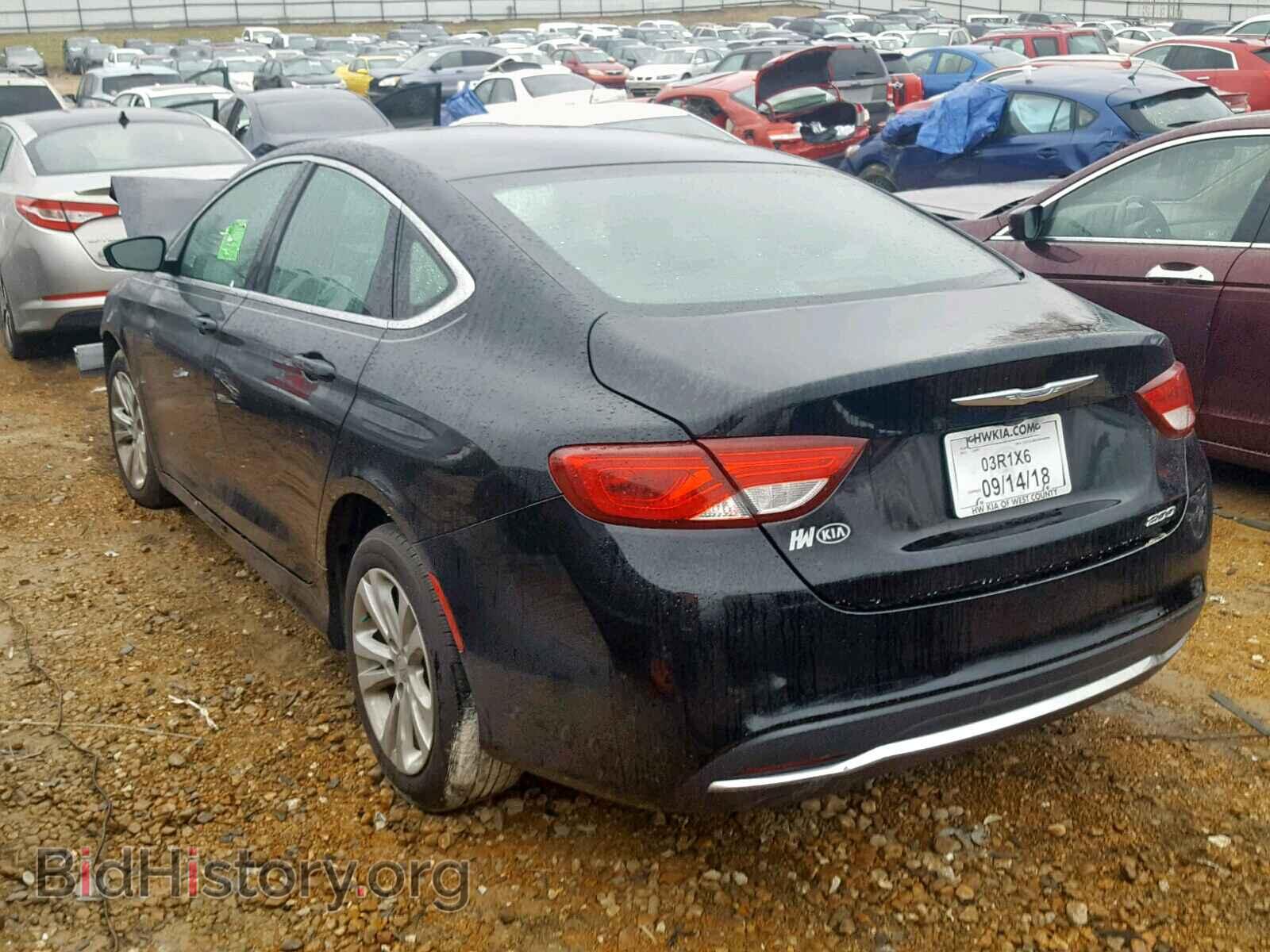 2016 CHRYSLER 200 - VIN: 1C3CCCAB1GN160895 - Фото 3