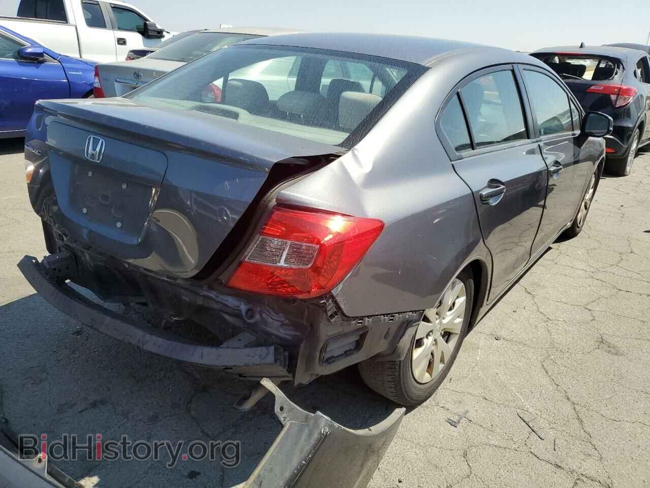 2012 HONDA CIVIC - VIN: 19XFB2F50CE363817 - Фото 4
