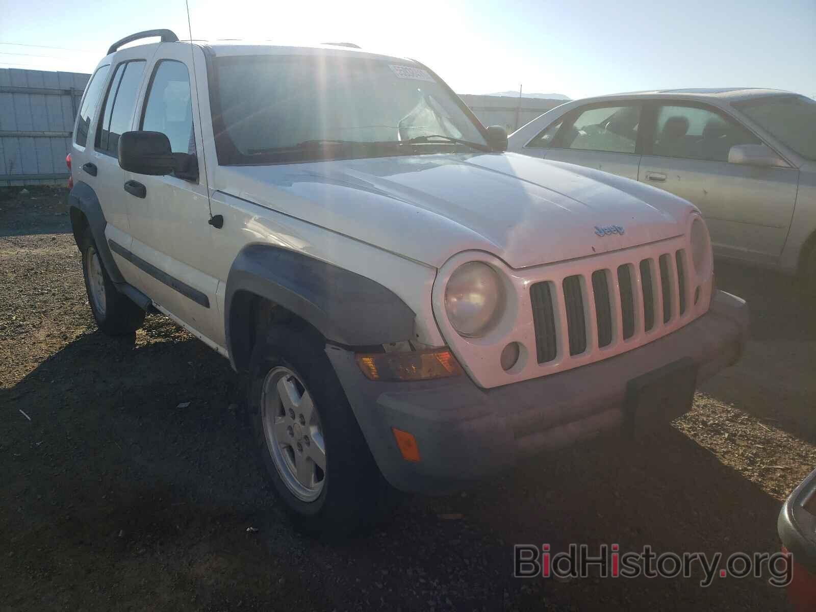 Photo 1J4GK48K87W525041 - JEEP LIBERTY 2007