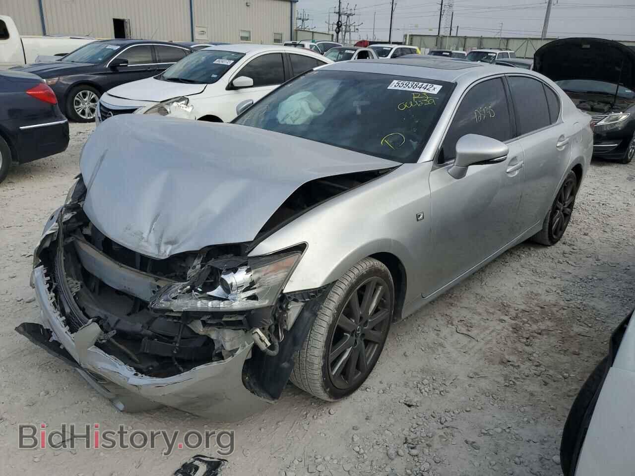 2013 LEXUS GS350 - VIN: JTHCE1BL2D5004229 - Фото 2