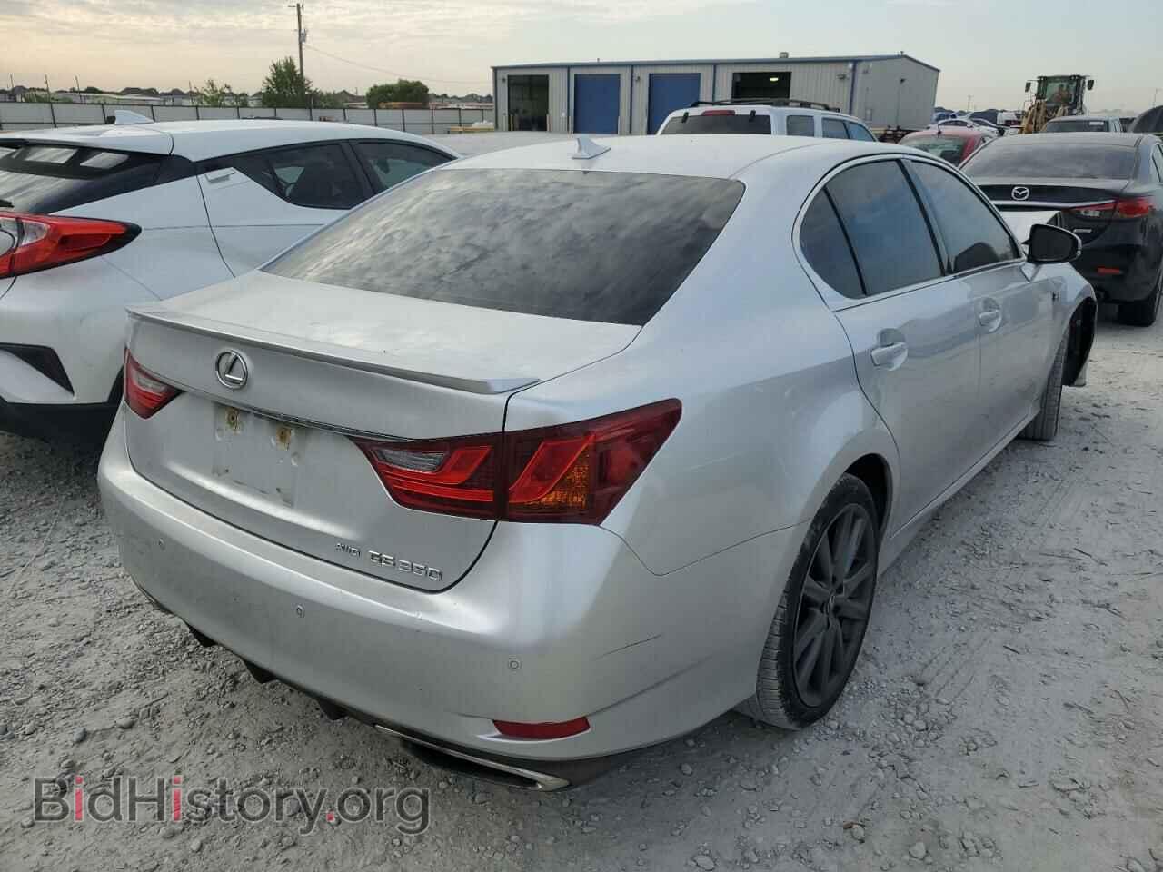 2013 LEXUS GS350 - VIN: JTHCE1BL2D5004229 - Фото 4