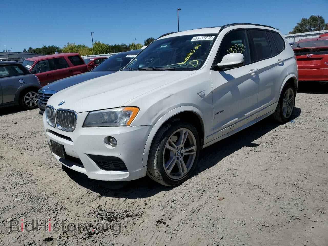 2014 BMW X3 - VIN: 5UXWX7C59E0E77914 - Фото 2