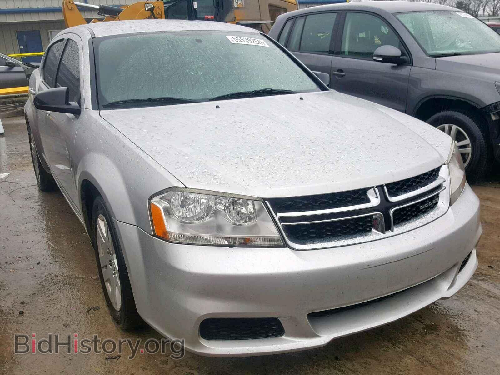 Photo 1C3CDZAB7CN133923 - DODGE AVENGER 2012